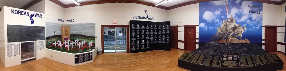 The Memorial Room at the Mercer County Veterans Museum